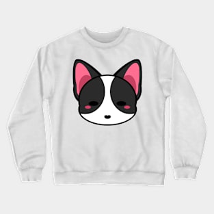 Cute Black and White Bull Terrier Crewneck Sweatshirt